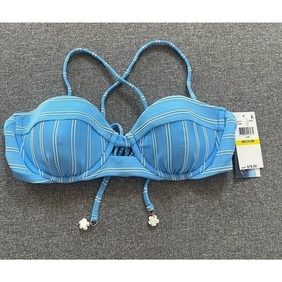 Isabella Rose Sugar On Top Underwire Bra Swimsuit‎ Top Size Medium - Picture 4 of 6